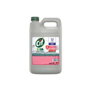 Cif Limpiador 4 En 1 Desinfectante Desengrasante 5 Lt X 4